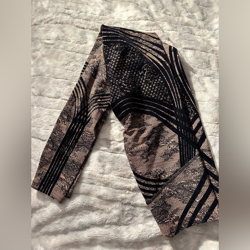 Savage X Fenty Nude and Lace Design Leggings